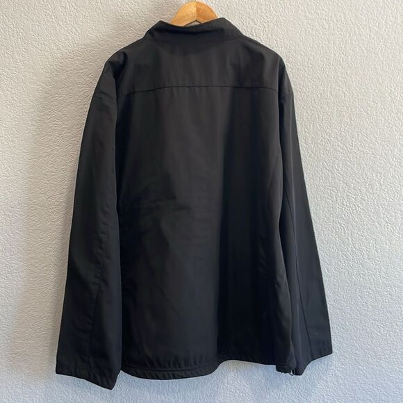 DHG Dutch Harbor Gear Men's Black Softshell Full Zip Jacket Size 3XL - Picture 7 of 8